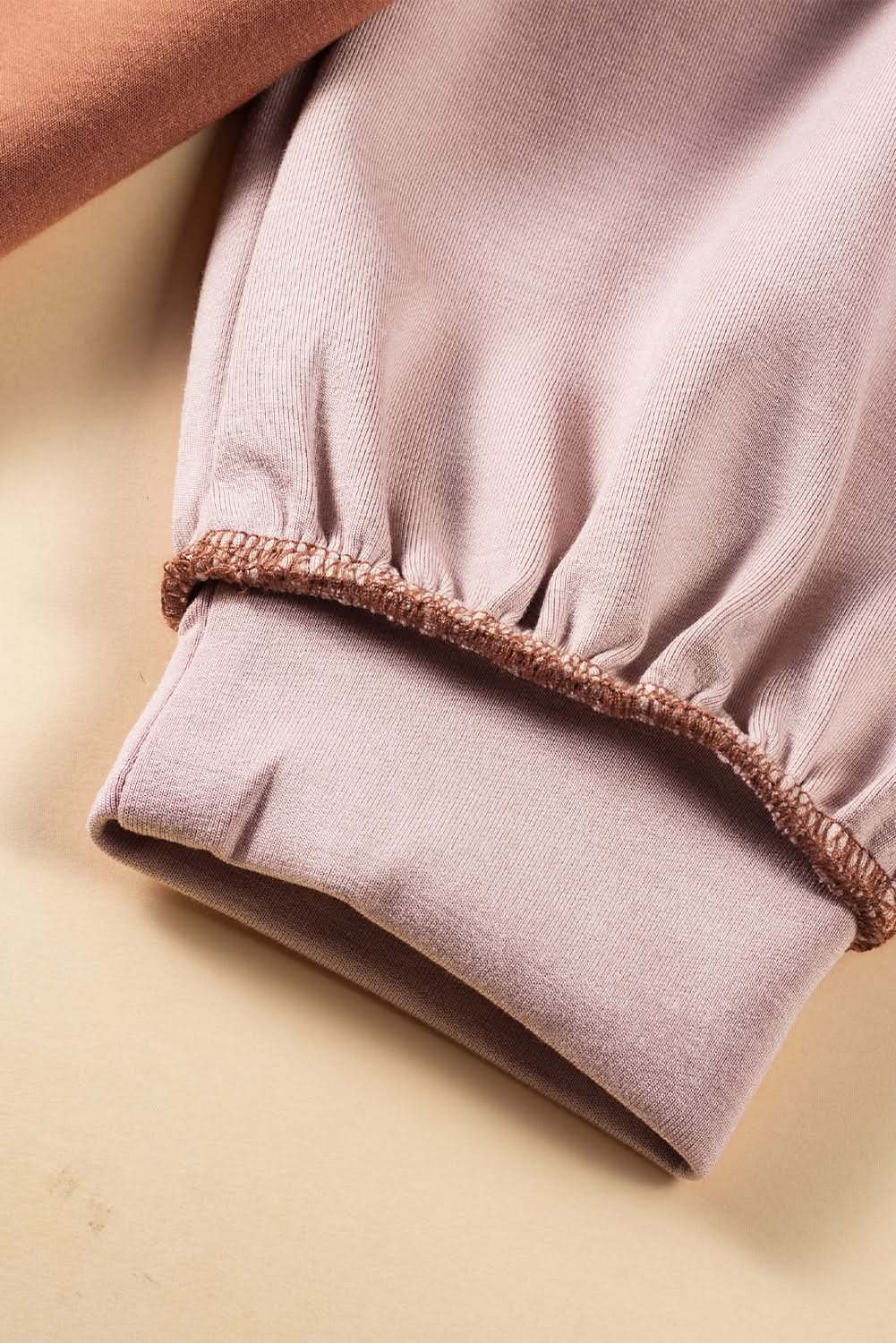 Gold Flame plus size colorblock sweatshirt - Love Salve